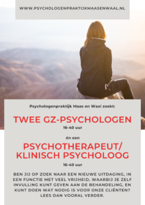 Vacature Psychologenpraktijk Maas en Waal